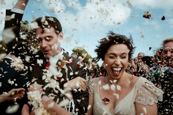 Documentary wedding photography Cornwall by The Menagerie
